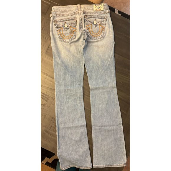 True Religion Hi-Rise Boot Cut Sz 28 - Picture 4 of 14